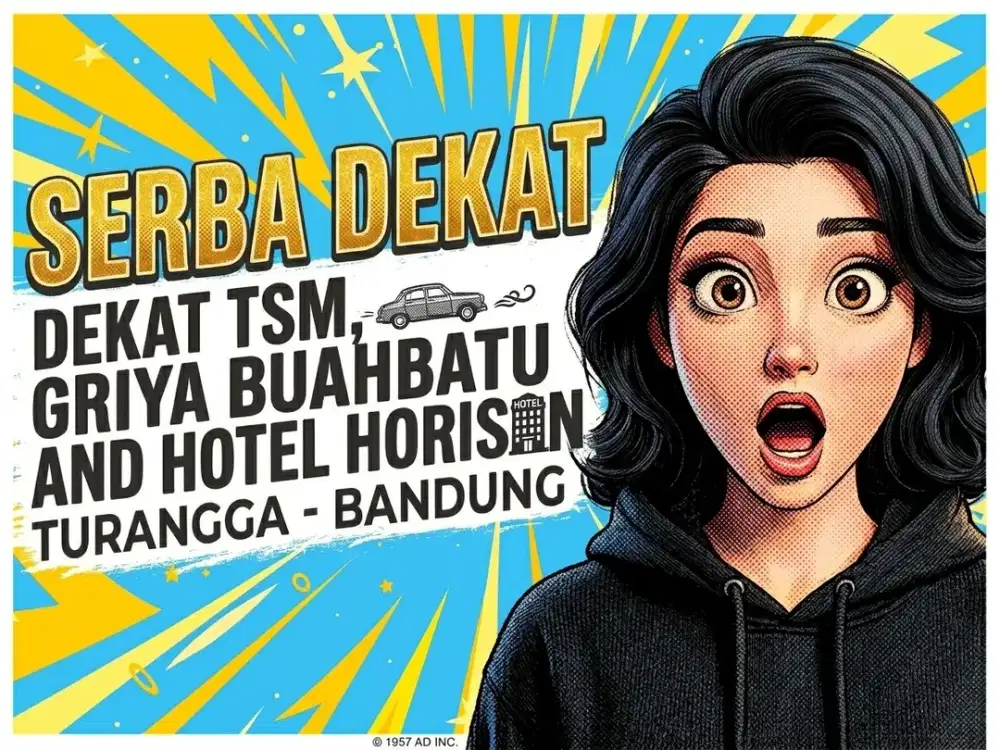SEWA RUMAH DI TURANGGA, BUAH BATU, LENGKONG, BANDUNG KOTA.
