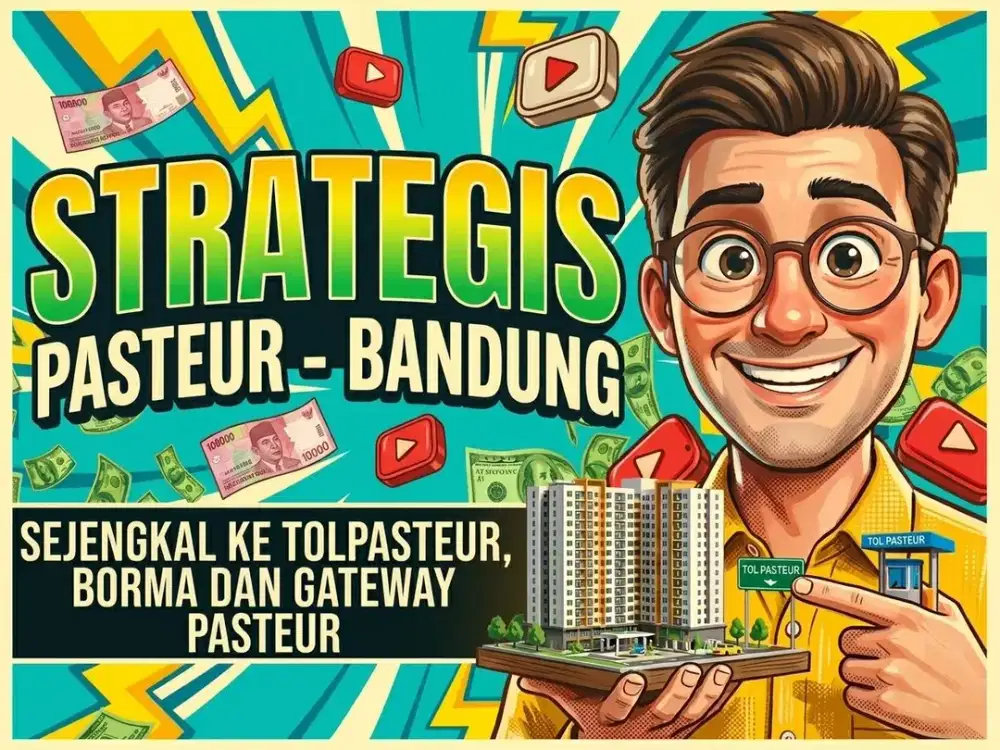 JUAL RUMAH DI MEGA RAYA, GUNUNG BATU, PASTEUR, BANDUNG KOTA