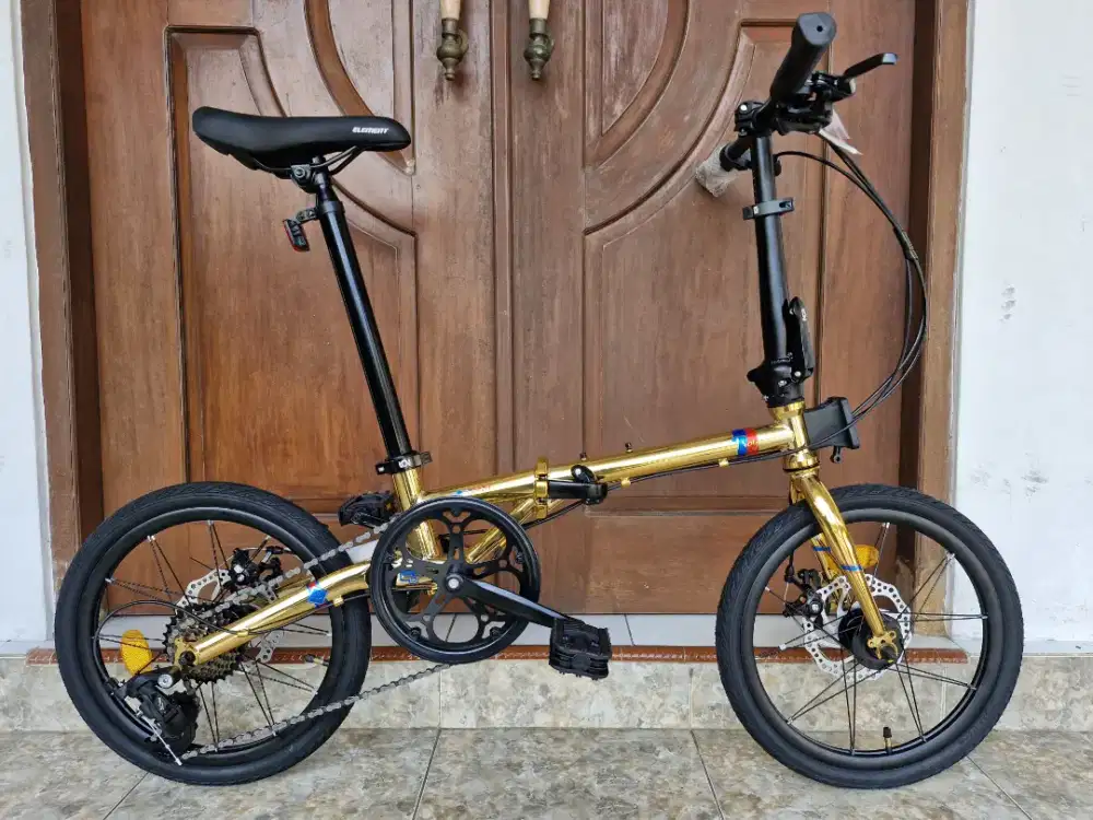 SEPEDA LIPAT 16+ ELEMENT TROY UV CHROME