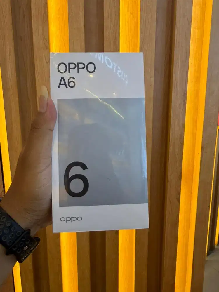 PROMO HP OPPO A6 6/128 GARANSI RESMI BARU DAN SEGEL