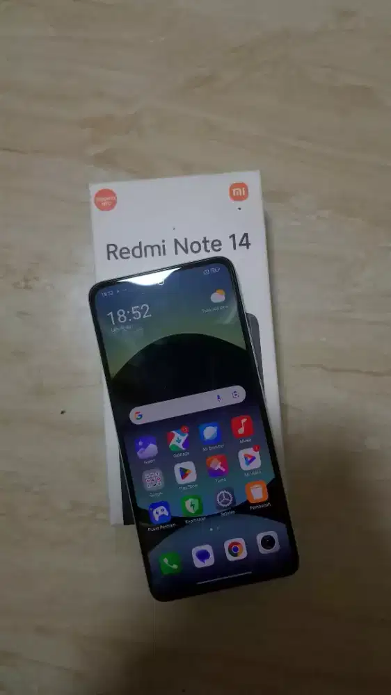 Xiaomi redmi note 14 8gb 256gb fullset
