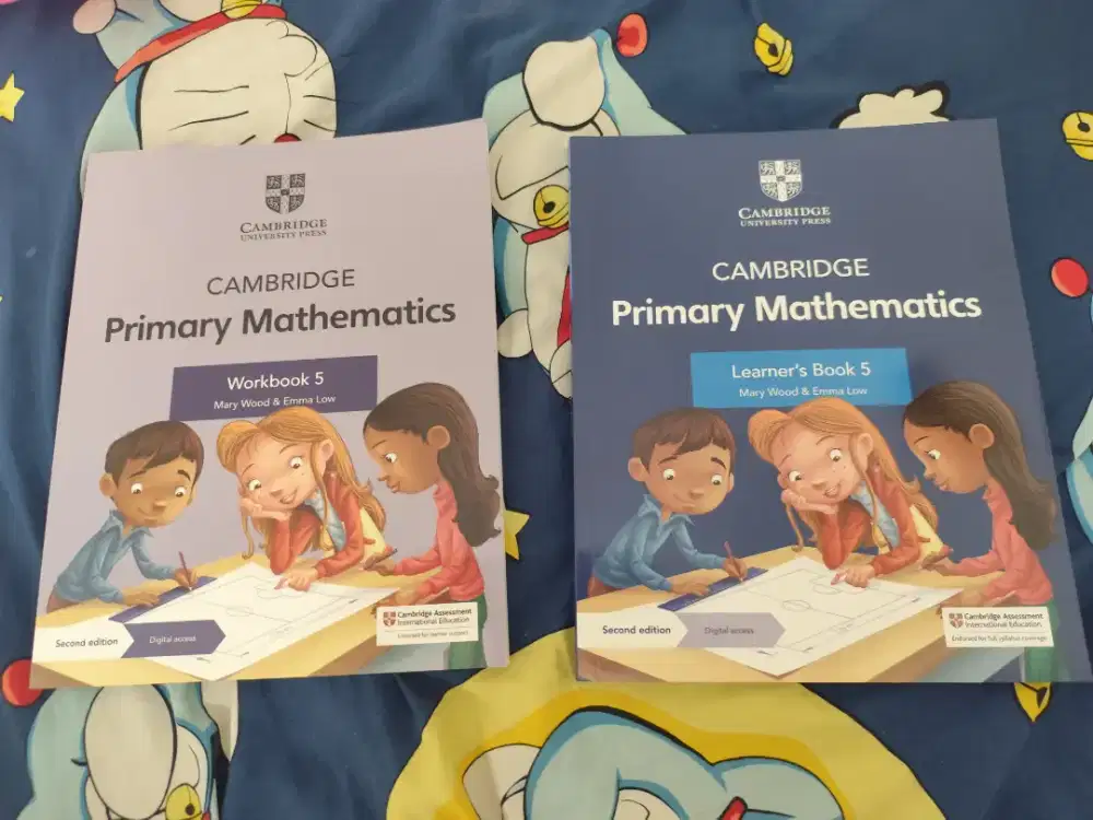 ORIGINAL cambridge primary mathematics learner's and work book 5