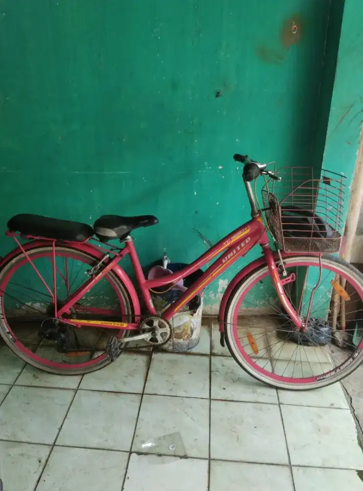 United tc3650i ( frame alumunium) roda 26