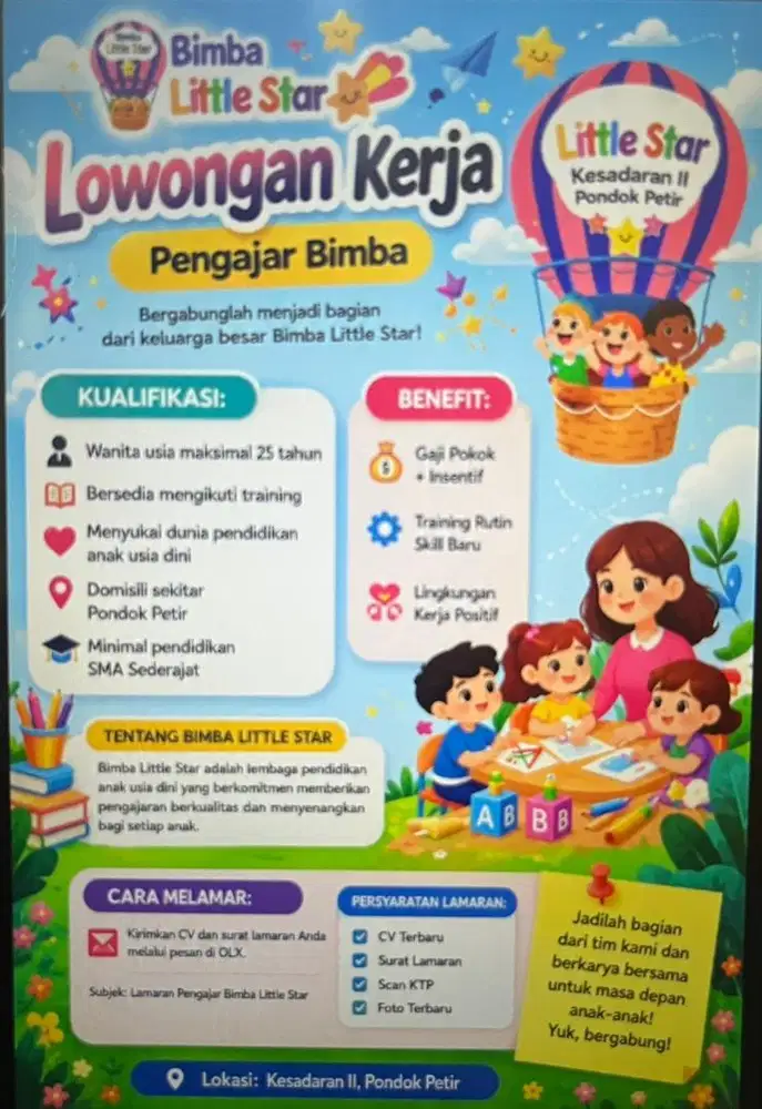 Pengajar guru bimba
