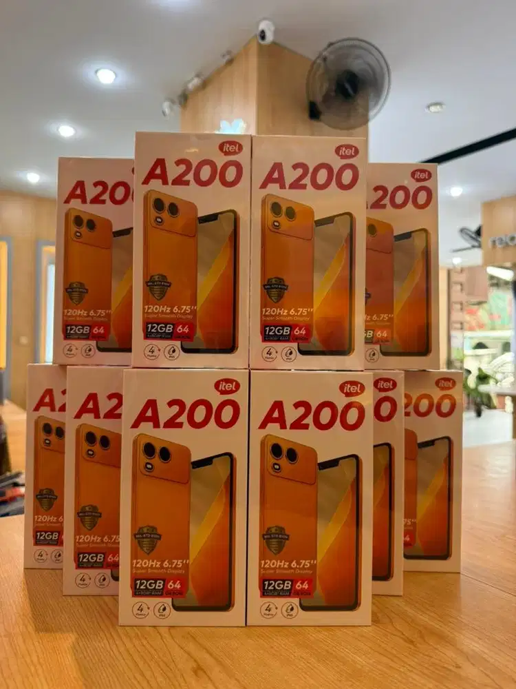PROMO HP ITEL A200 4/64 GARANSI RESMI BARU DAN SEGEL