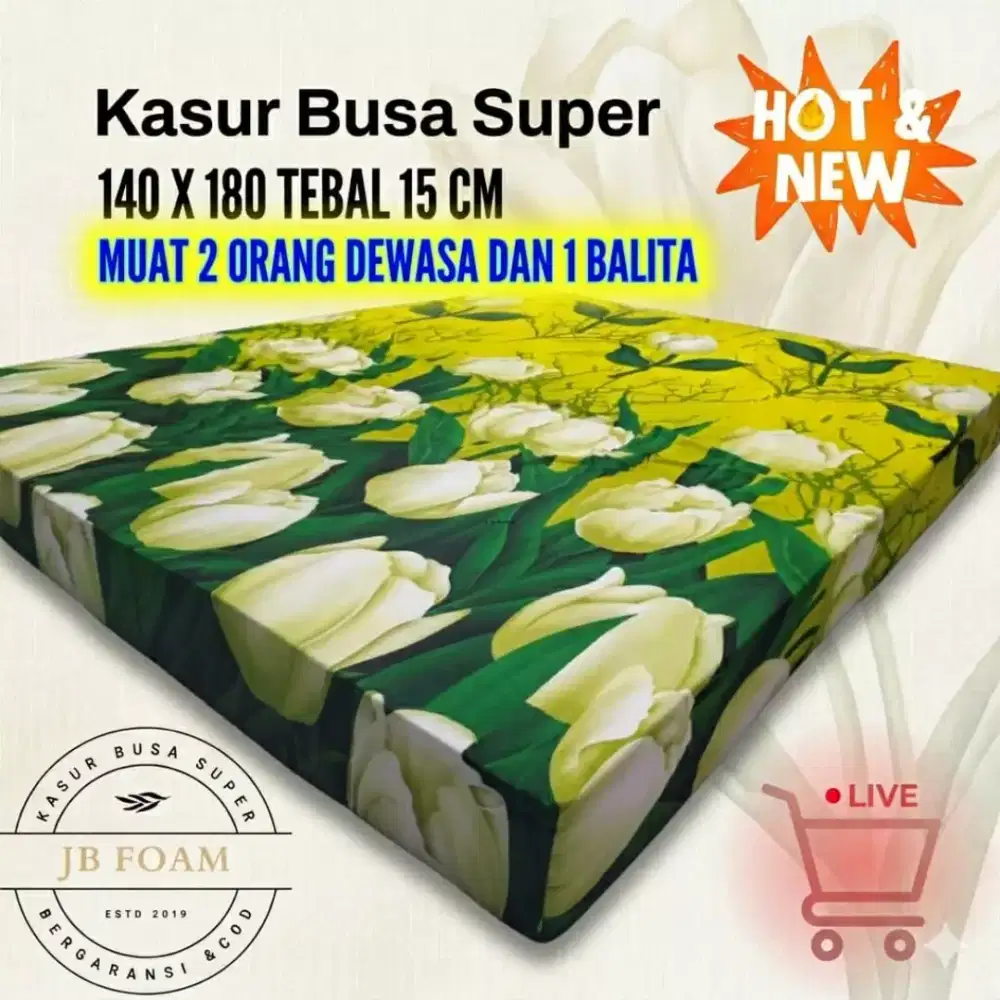 KASUR BUSA SUPER NYAMAN EMPUK TERMURAH
