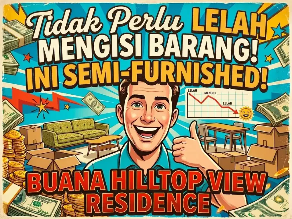 JUAL RUMAH DI BUANA HILLTOP, CILENGKRANG, UJUNG BERUNG, BANDUNG TIMUR.