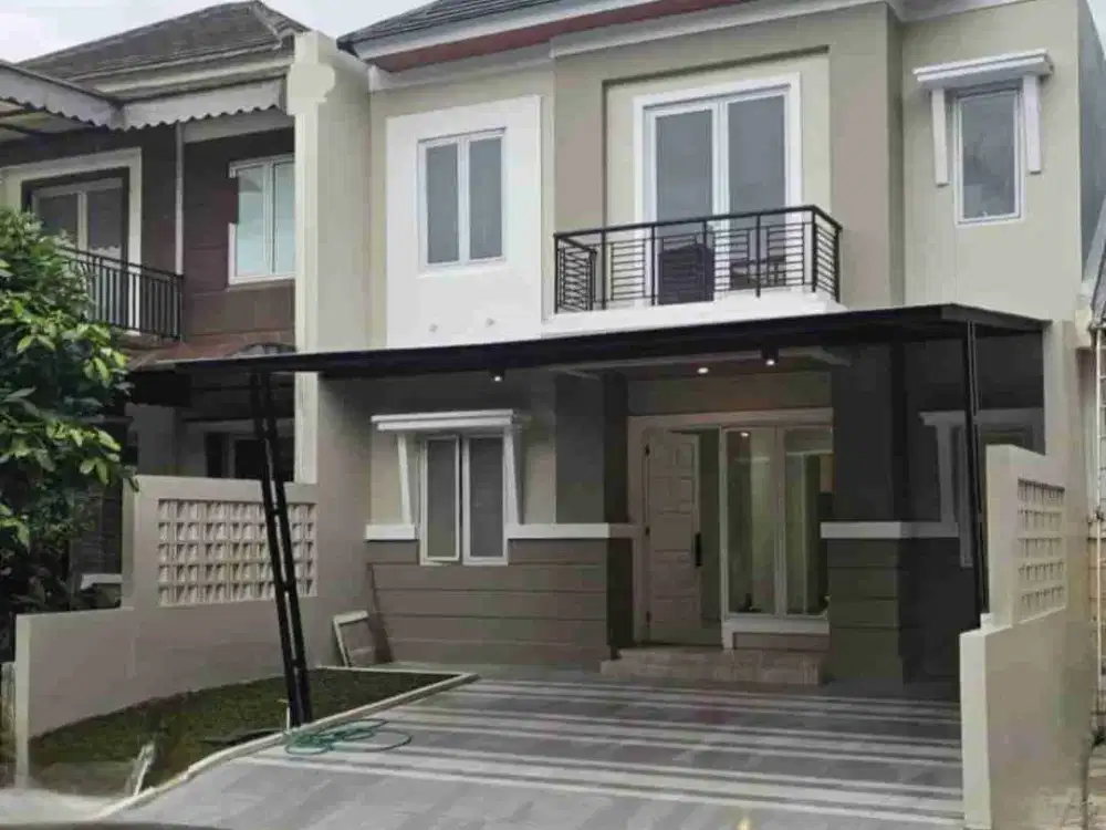 RUMAH 2 LANTAI COZY DAN NYAMAN DI KOTA WISATA CIBUBUR