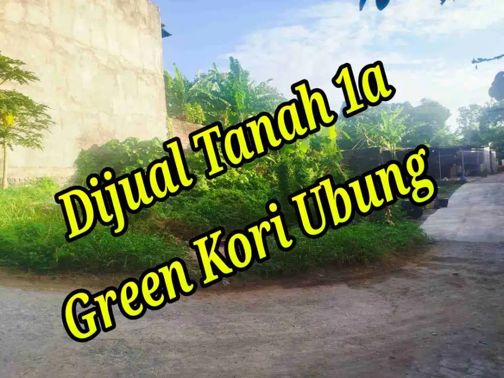 Dijual Tanah 1a di Green Kori Ubung Denpasar Utara Bali