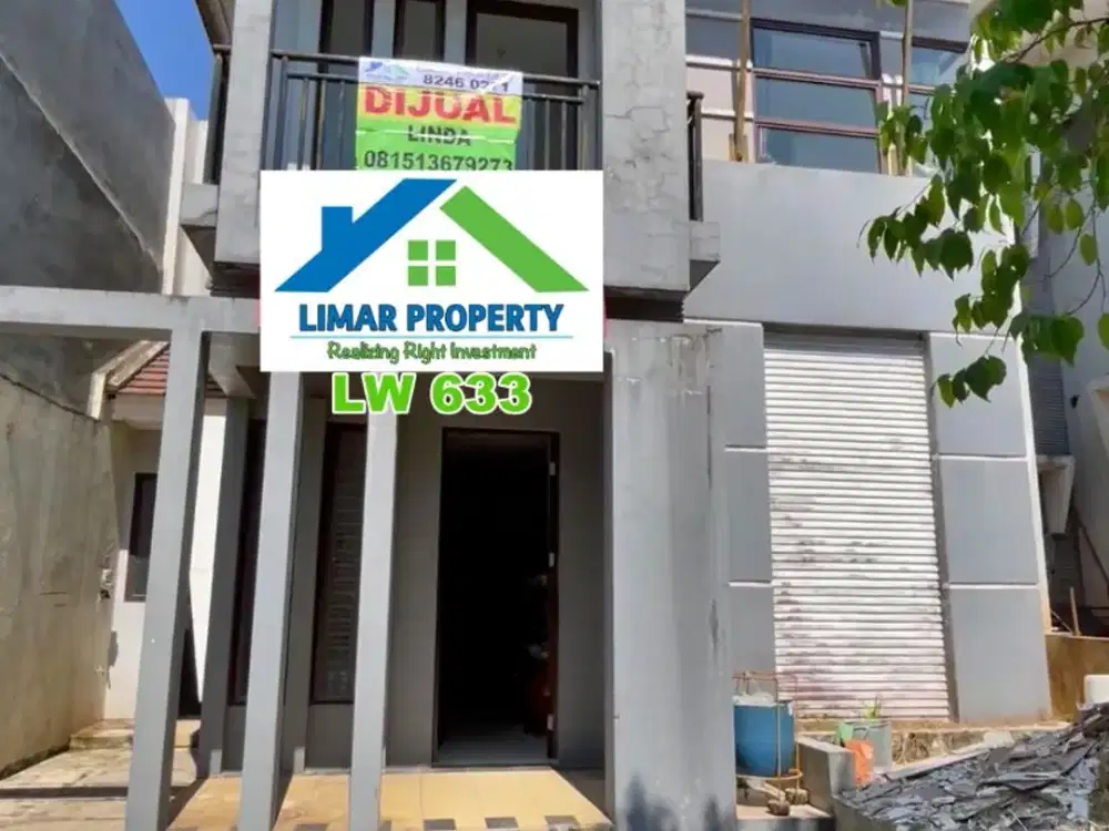 Rumah 2 Lantai Harga Dibawah Pasaran, Cluster Favourite Legenda Wisata Cibubur