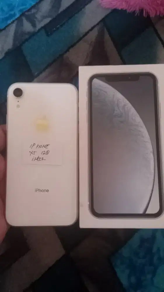 Jual hp iphone XR 128 inter