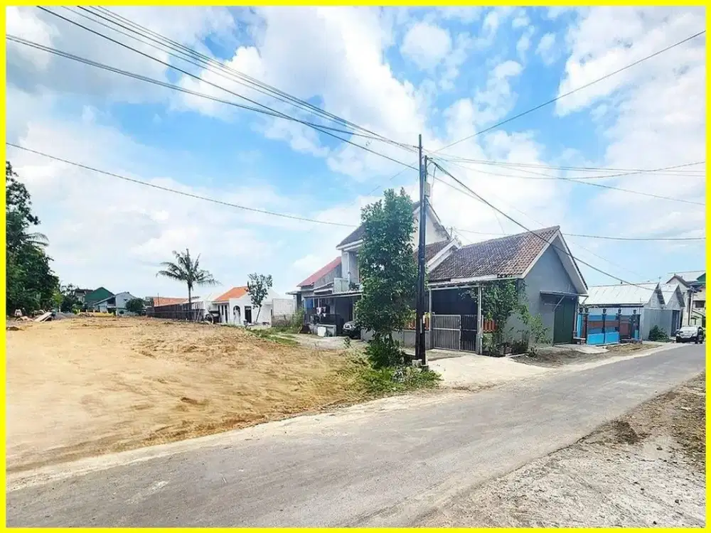 Jual Tanah Jogja di Jl. Wedomartani Dekat Jogja Bay