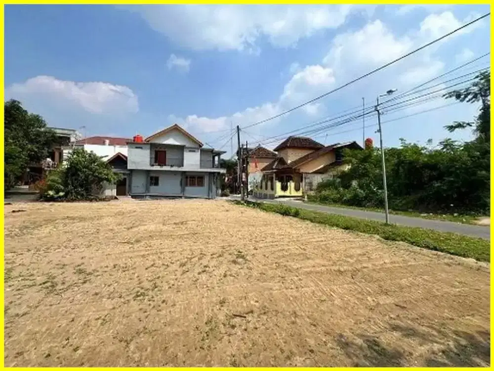 Dekat Kampus UGM Dijual Tanah Jogja di Jl. Kaliurang Km.10