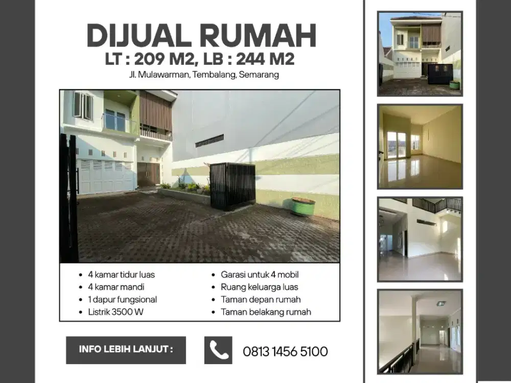 Dijual rumah siap huni sangat strategis Tembalang
