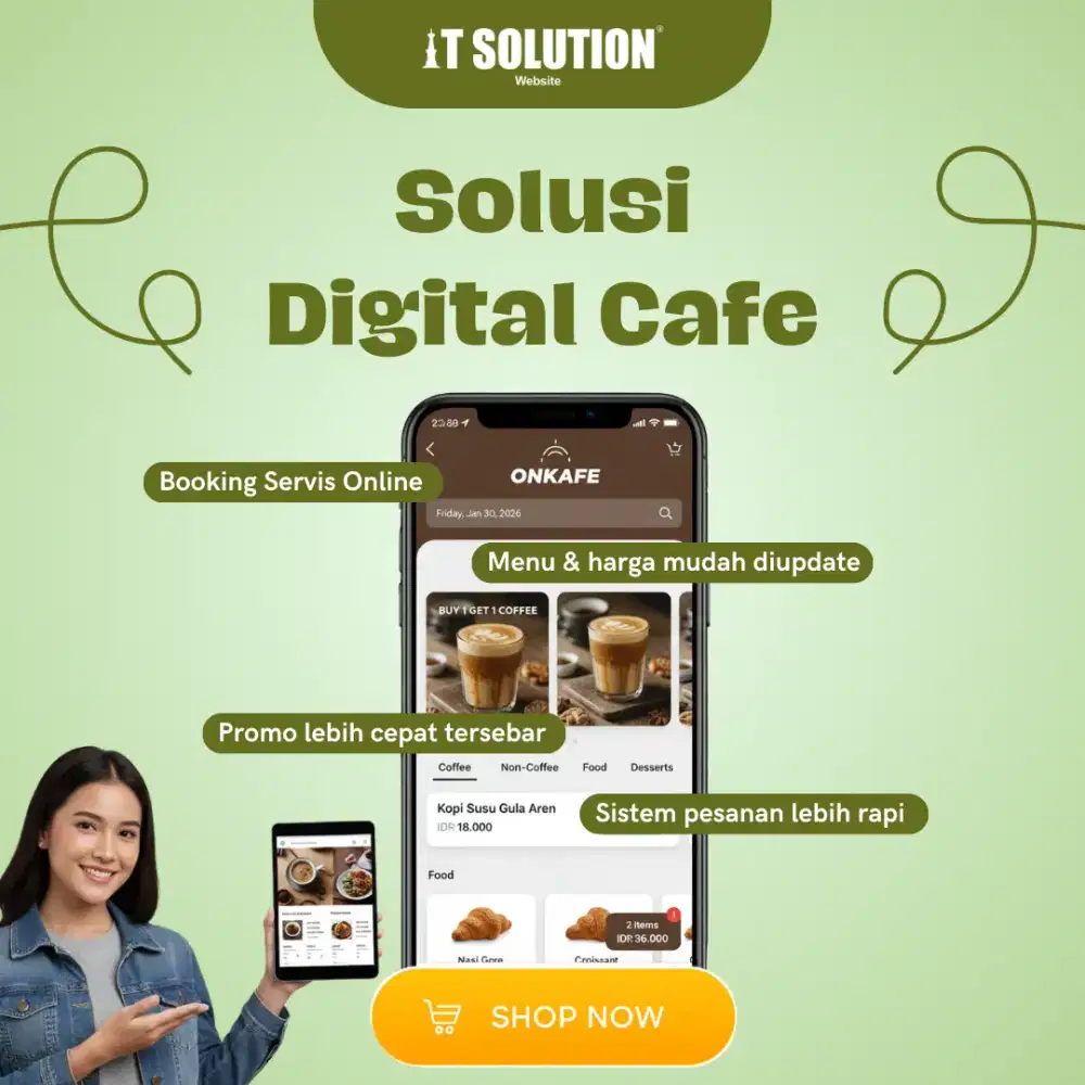 Solusi Digital Cafe Modern