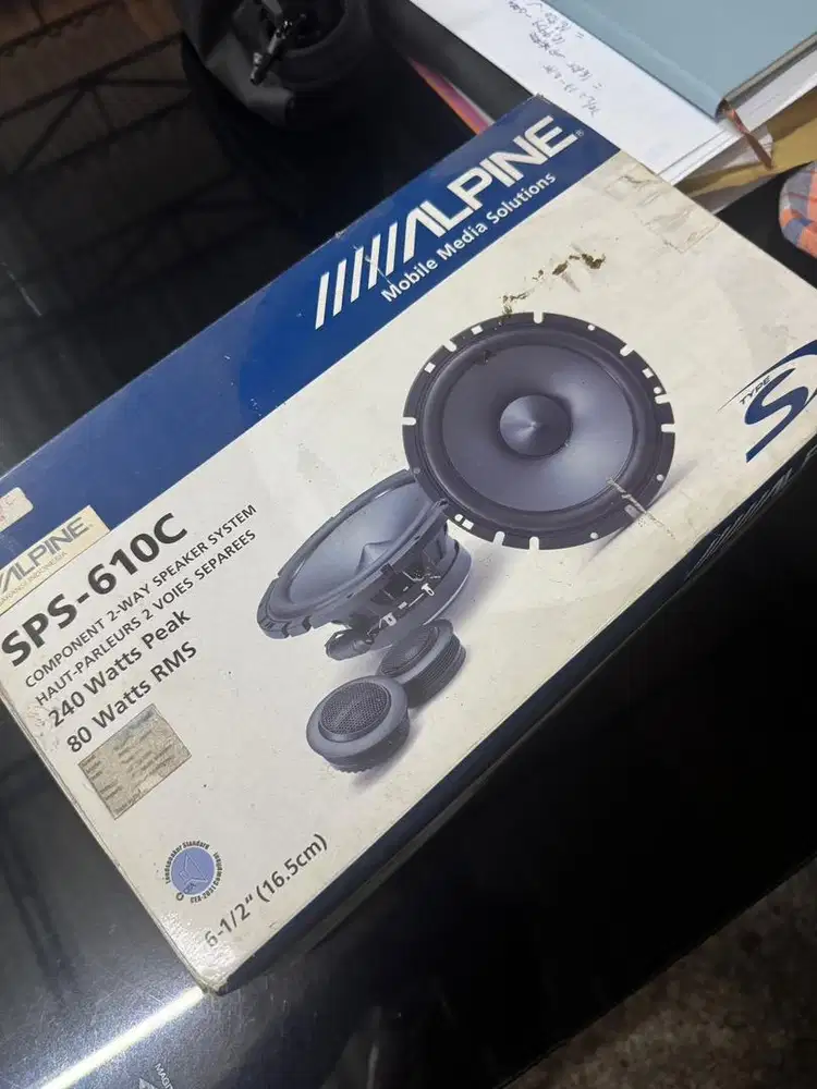 speaker alpine sps-610c