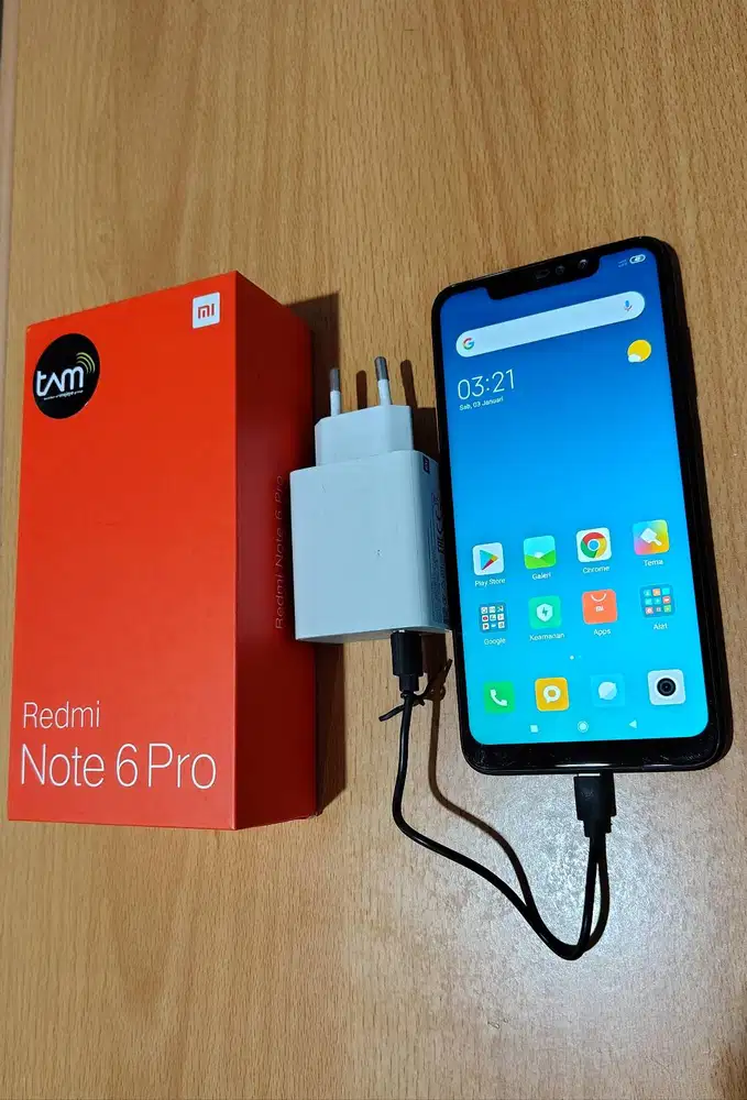 Jual Redmi Note 6 Pro Seken 4GB/ 64GB Murah + Fullset