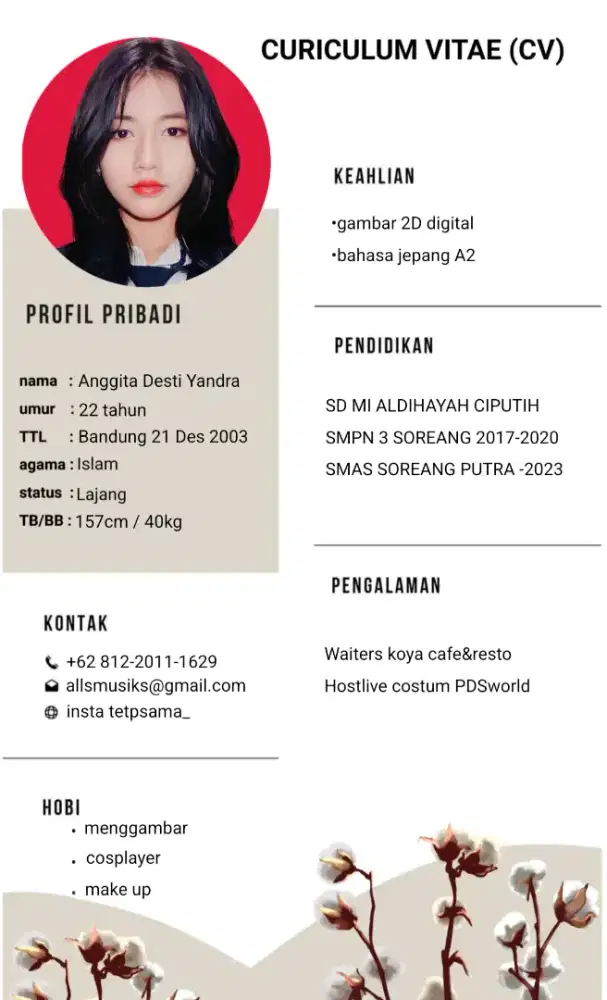 Lagi nyari kerja buat cewek