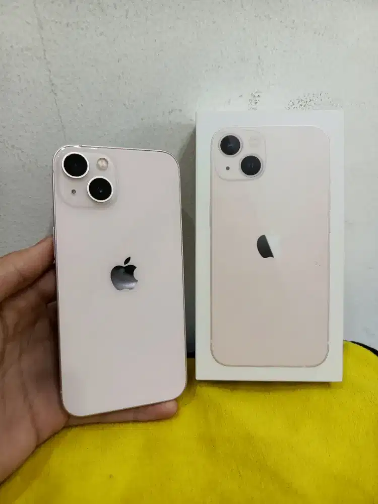 iPhone 13 128gb Resmi ID/A Fullset Original, Mulus, Nominus