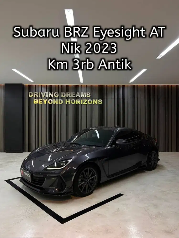 Subaru BRZ 2.4 EyeSight Coupe 2024 Abu2 Metalik Km3rb B1293UAJ NIK 23