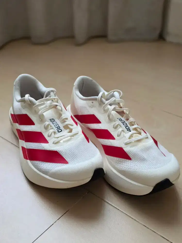 Sepatu RUNNING ADIDAS ADIZERO EVO SL Off White