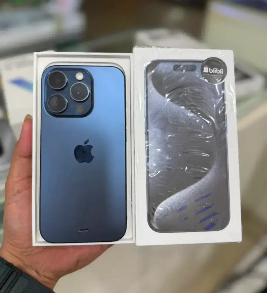 SECOND IPHONE 15 PRO 128GB Garansi Resmi iBox