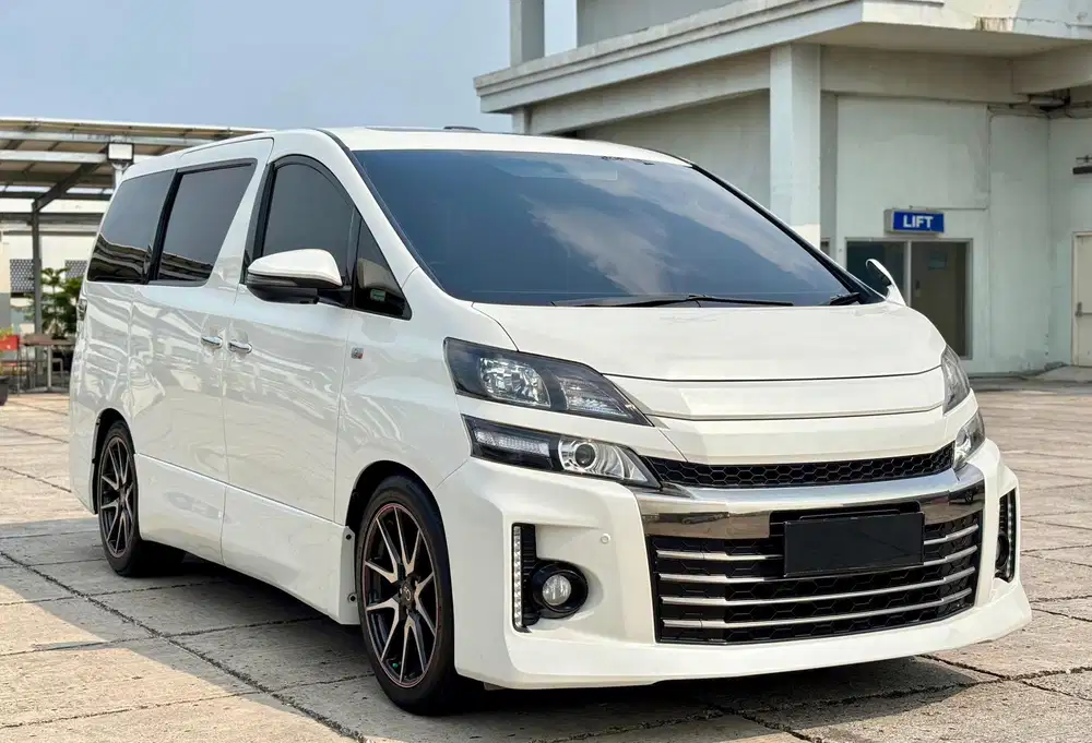 [LOW KM 54.000] TOYOTA VELLFIRE GS SPORT 2014 PUTIH NIK 2023 ALPHARD