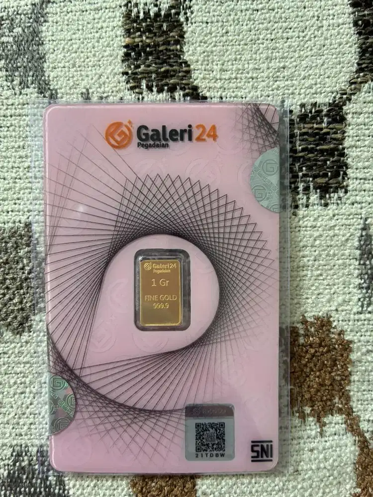 Galeri 24 Logam Mulia 1 Gram cetakan terbaru G24