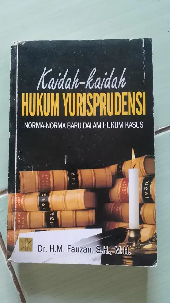 Dijual buku kaedah Hukum Yurisprudensi