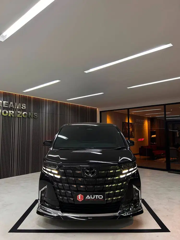 Toyota Alphard 2.5 Hybrid Modelista 2024 HEV Hitam Km32rb B211NAI