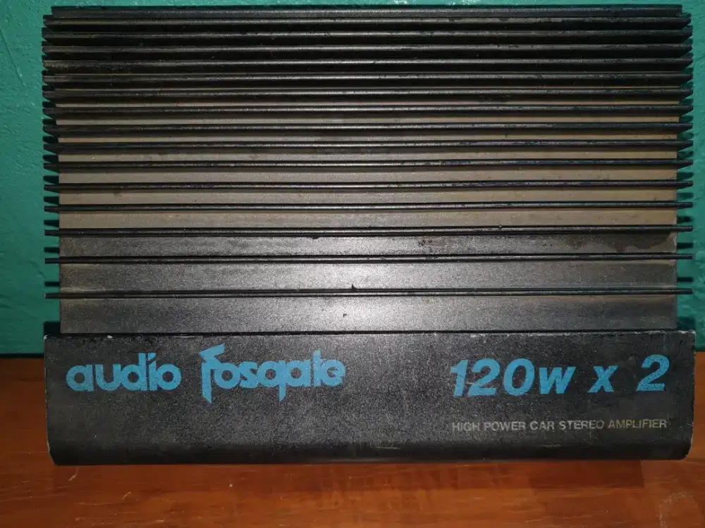 Power Fosgate 120w X 2