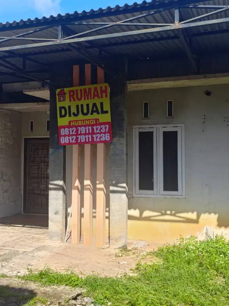 Rumah dijual selangkah ke bandara, sekolah,mall dan tempat wisata