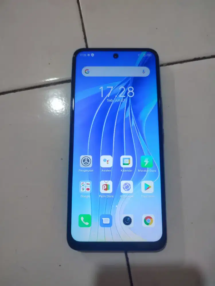 Dijual infinix Hot 12 play, ram 4+1/64, batangan mulus