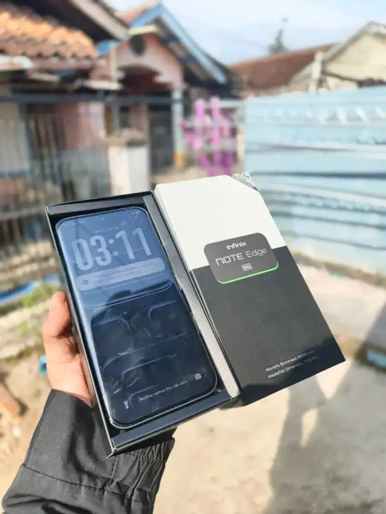 INFINIX NOTE EDGE MULUSSSS