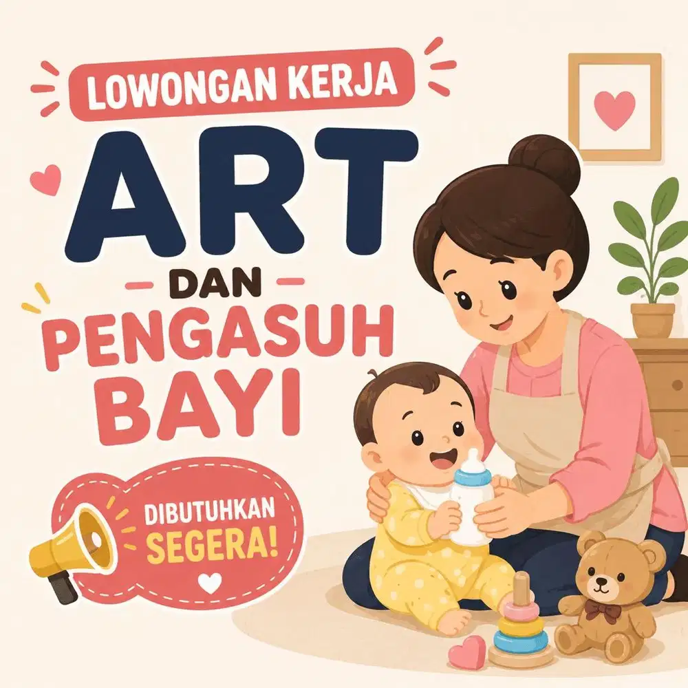 Lowongan Kerja ART & Pengasuh Bayi