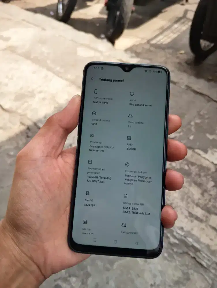 Realme 5 pro 4/128 tinggal pakai segel