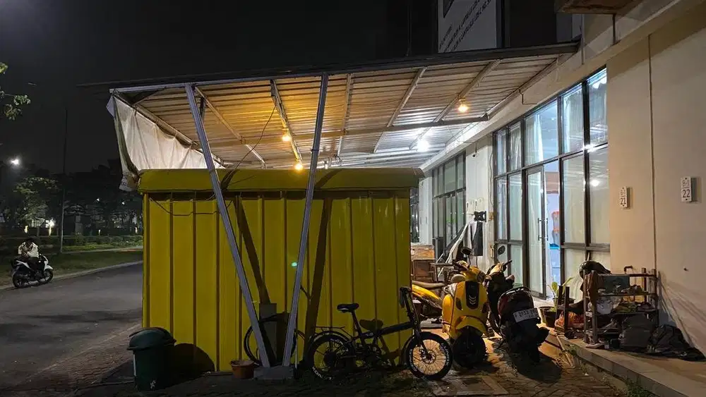 Dijual Cepat Kanopi Canopi Baja Ringan