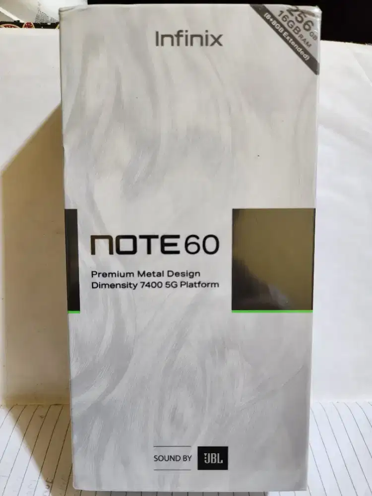 Infinix Note 60 5G 8/256gb Baru Segel Resmi