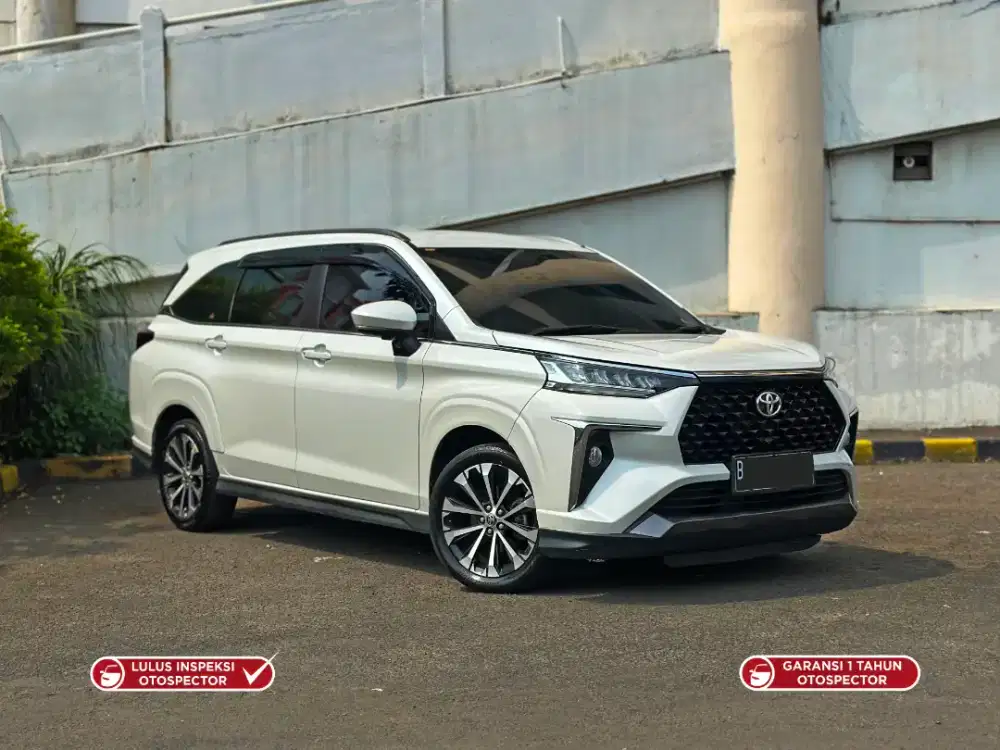 KM 40 DP 18jt Veloz Q Cvt 2022 New Toyota matic non TSS putih bs TT