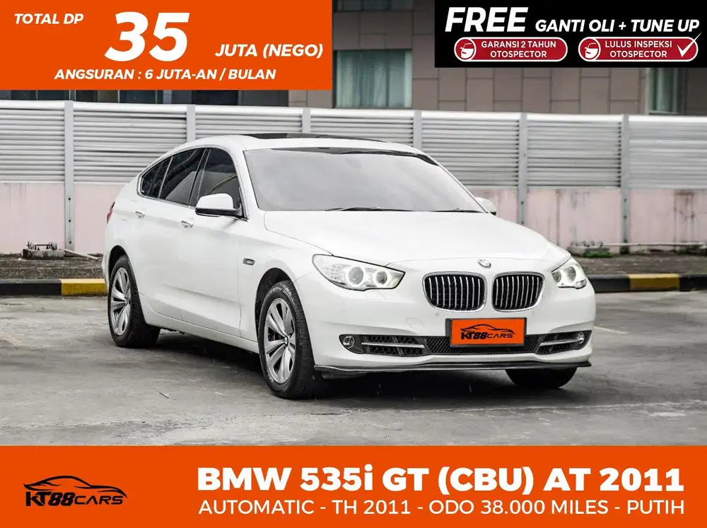 Dp 35jt bergaransi  BMW 535I GT (CBU) 2011
