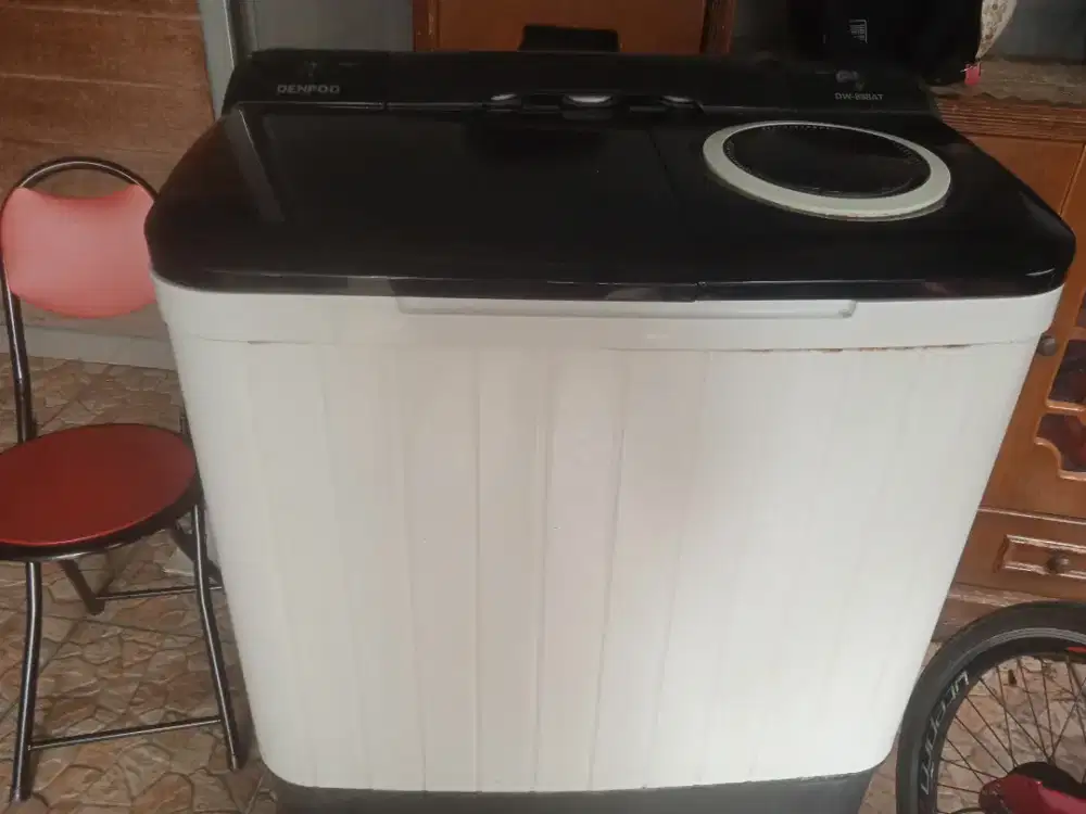 Dijual Mesin Cuci Merk Denpo 2 Tabung