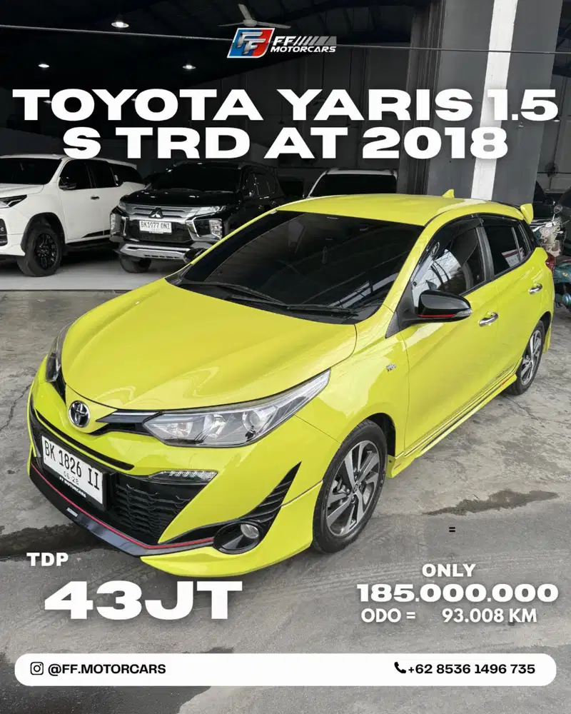 Toyota Yaris 1.5 S TRD AT 2018.
