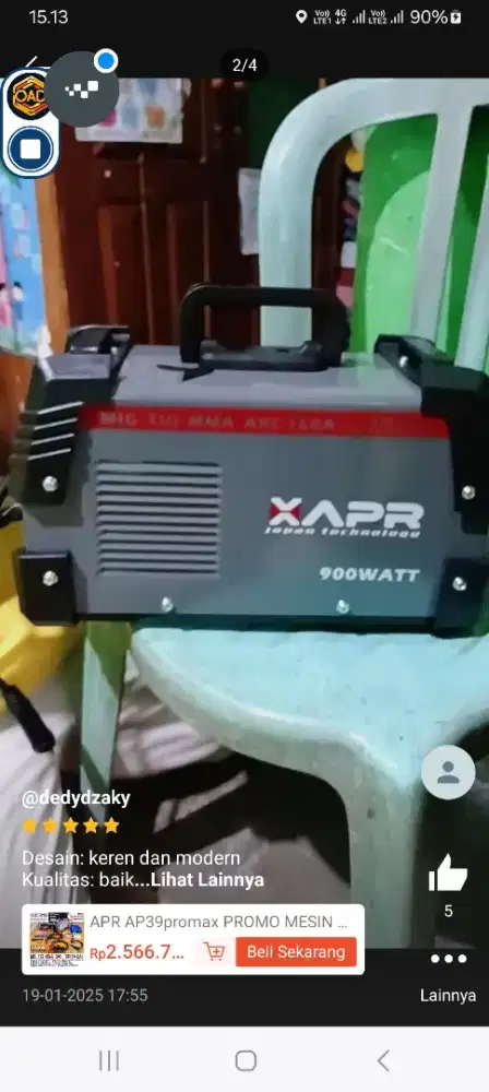 Dijual mesin las APR39 PRO MAX