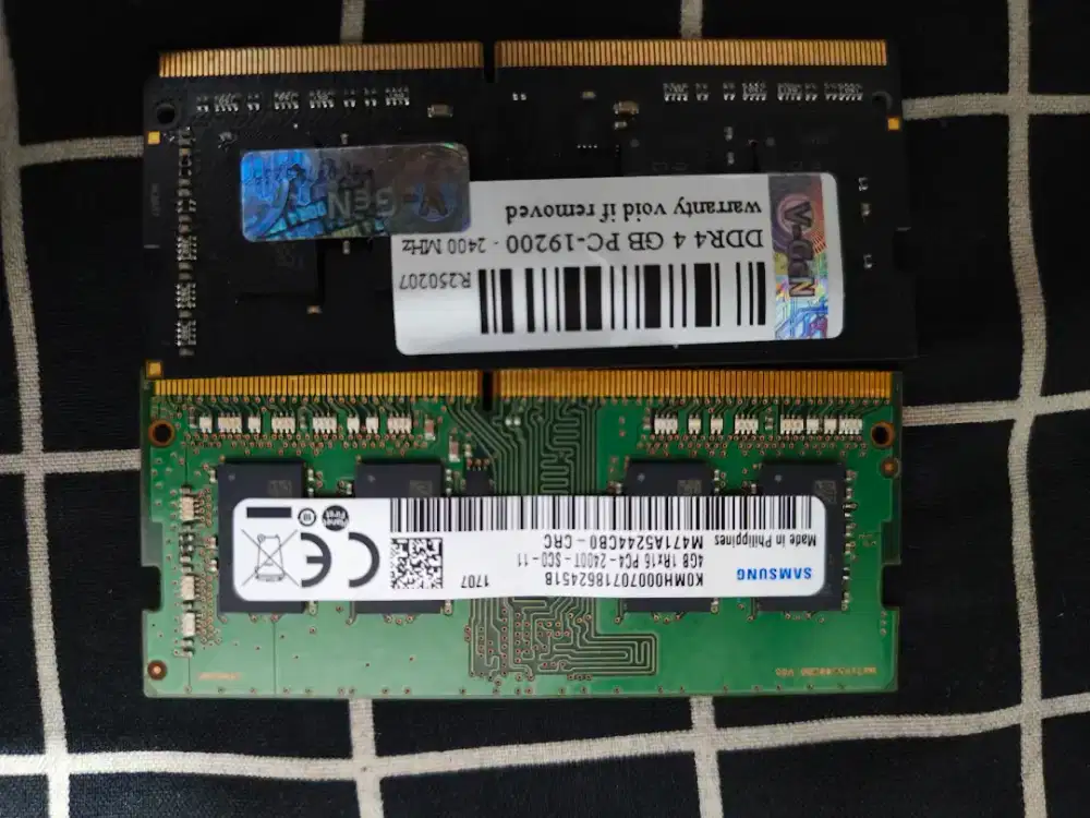 Jual SSD V Gen& Ram DDR 4 PC 2400
