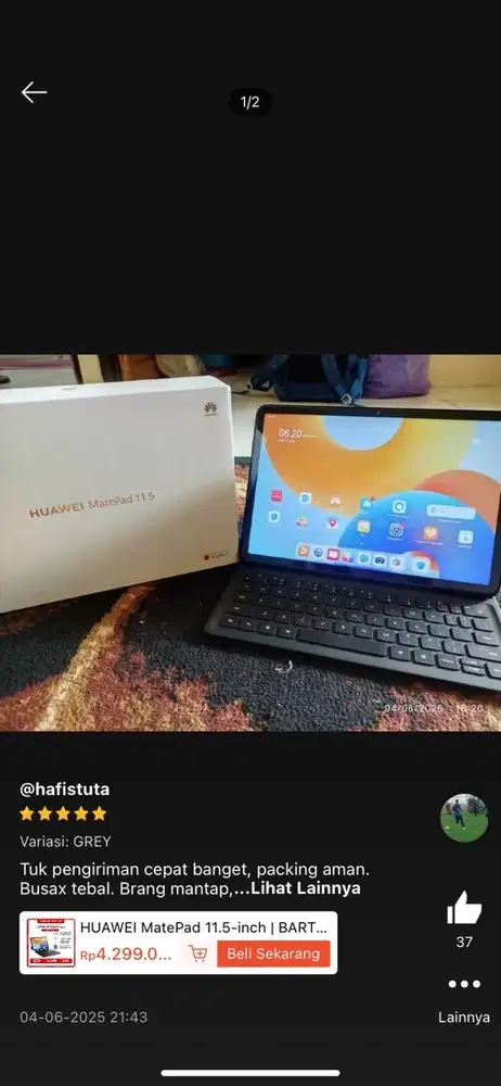 HUAWEI MatePad 11.5 | BTK-W09 | 8/128GB | PC-Level