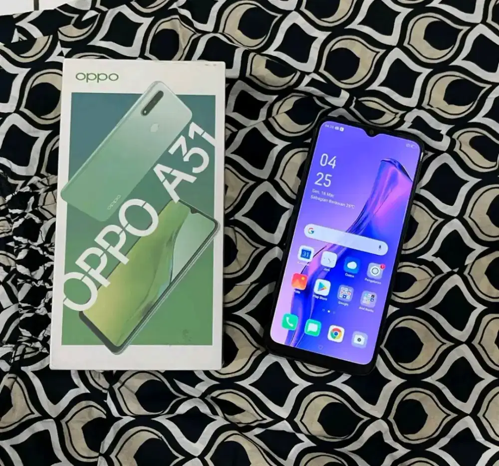 OPPO A31 RAM.8/256GB (BEKAS SEPERTI BARU)