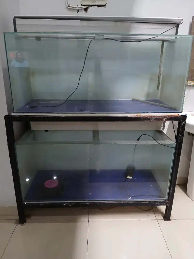 Jual Aquarium 2 Pcs 120xm x 50cm