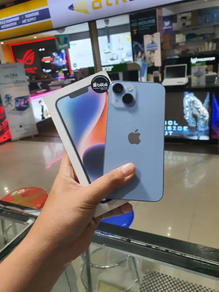Iphone 14 128 GB Resmi Ibox Garansi Panjang Maret 2027