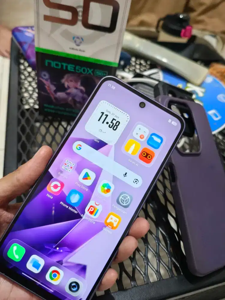 infinix note 50x 5G masih garansi