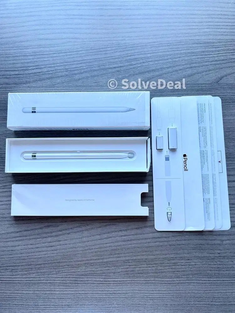 Apple pencil Gen 1 Ibox Mulus Include USB C Adapter Ipad 11 Air Pro